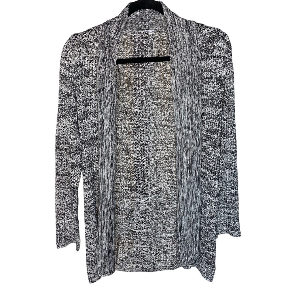 KISMET Open Front Grey Knit Cardigan Sweater Size Small - Picture 2 of 9